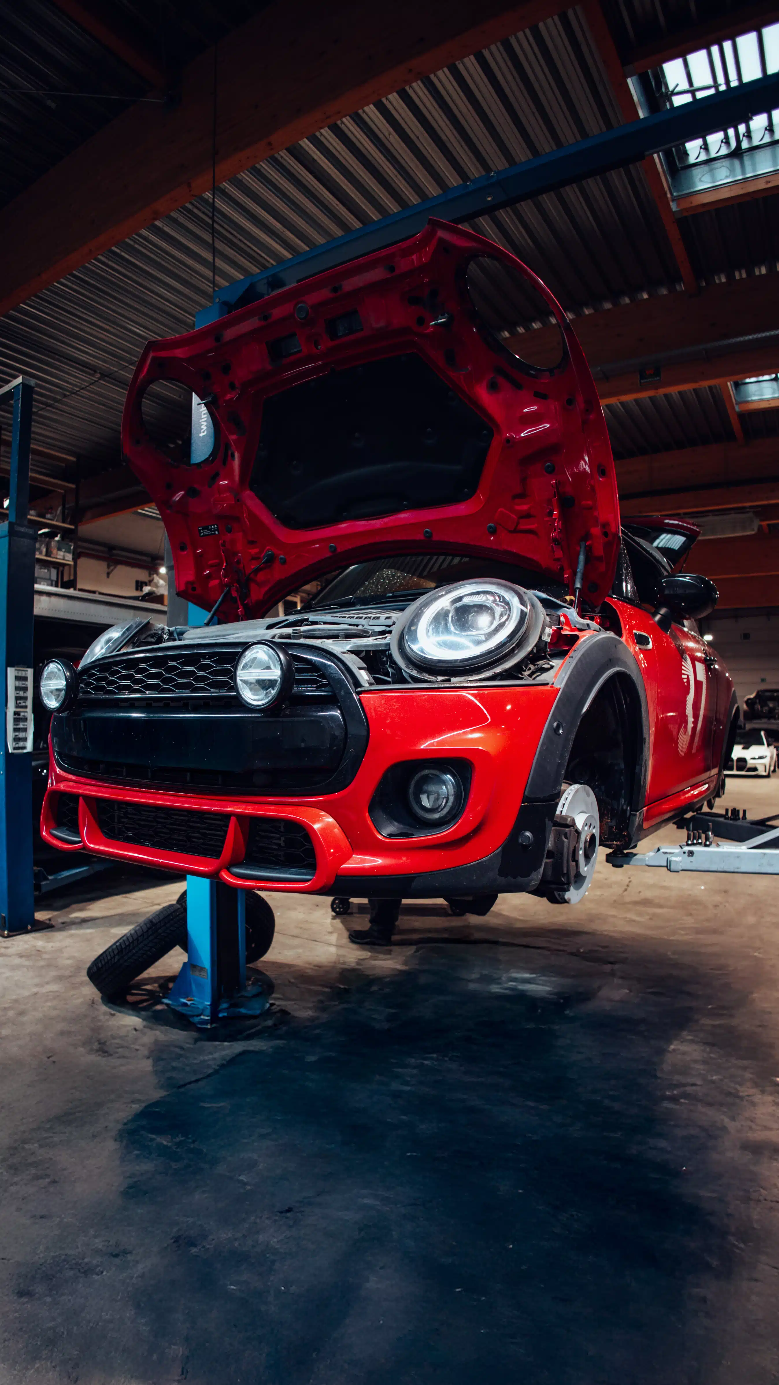 réparation d'une MINI